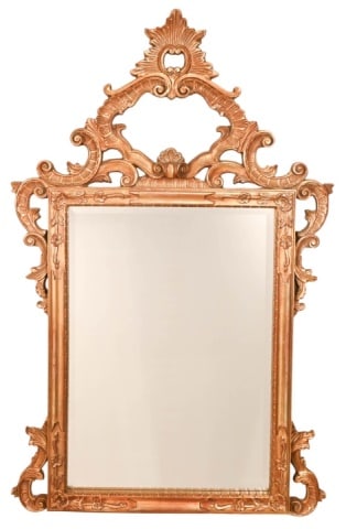 Venetian Style Gilt Composite Wall Mirror (1 of 11)