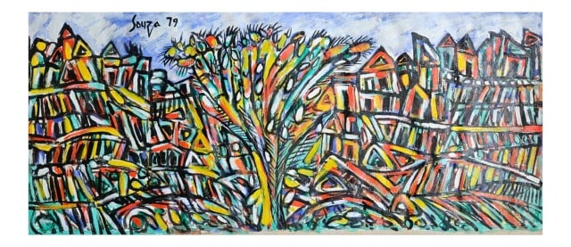 Attributed Francis Newton Souza Oil Painting