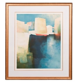 Claude Gaveau Signed Lithograph