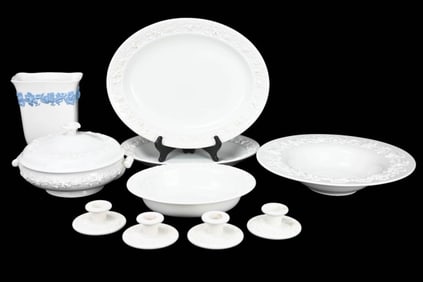 6 Wedgwood Ivory Queensware Serving Pieces