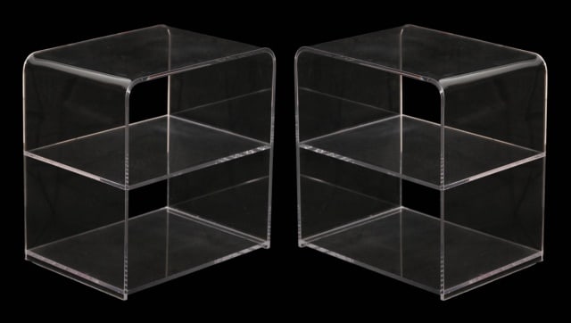 Pair Lucite Shelves (1 of 11)