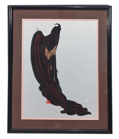 Erte "Soiree" Romain de Tirtoff Serigraph