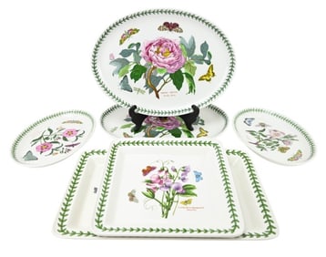 6 Portmeirion Botanic Garden Serving Platters