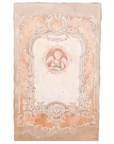 Italian Florentine Style Oil on Canvas Painting