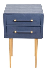 Made Goods Gadner Faux Shagreen Nightstand