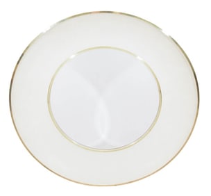 Made Goods Faux Shagreen Round Beveled Wall Mirror