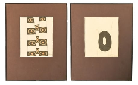 2 Martha Murphy Signed Abstract Oil Paintings 2009