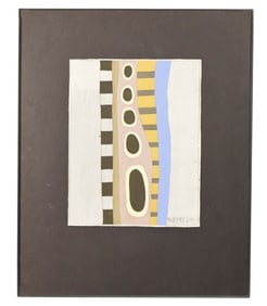 Martha Murphy Signed Abstract Oil Painting 20010