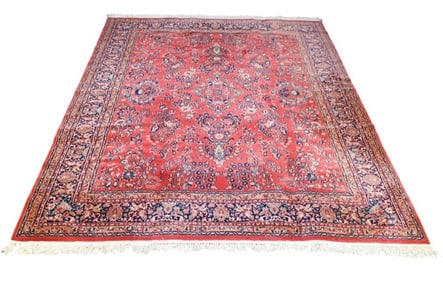 Kara Mar Karastan Red Wool Carpet