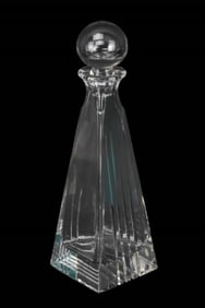 Tiffany & Co Crystal Metropolis Decanter in Box