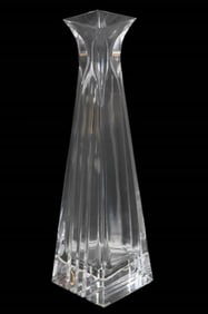 Tiffany & Co Crystal Metropolis Flower Vase