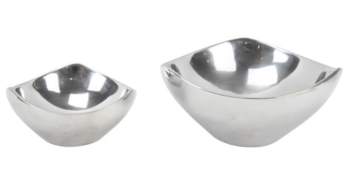 2 Nambe Serving Bowls