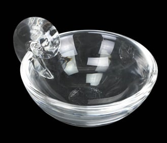 Steuben Glass Large 6" Olive Bowl