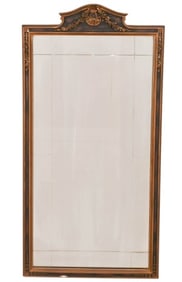 Victorian Style Hand Carved Vertical Wall Mirror