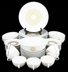 Jean Luce Arzberg Porcelain Roulette Plate Set