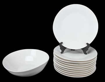 Pottery Barn Au Naturale Ceramic Pasta Set for 10