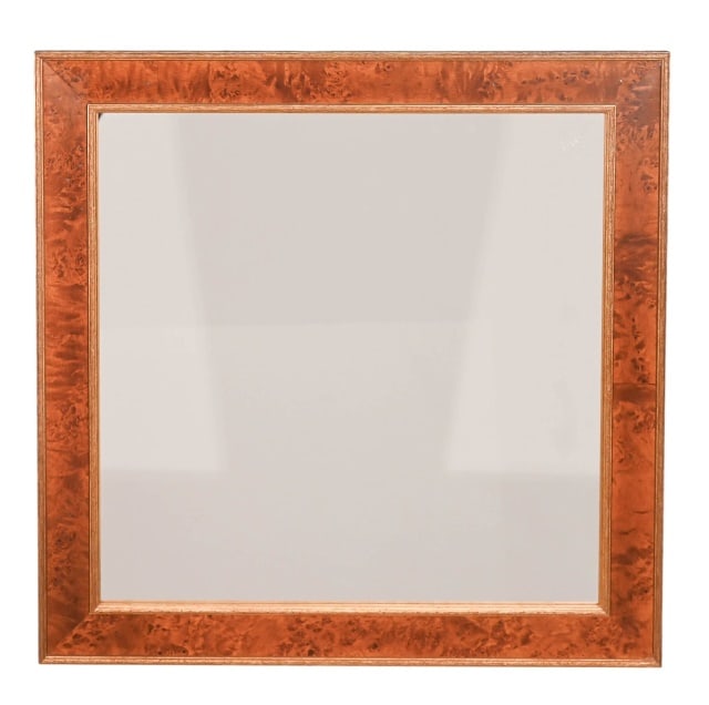 Early 21st Century Burled Maple Mirror (1 of 10)