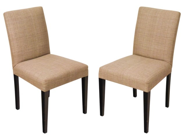 Set of 8 Room & Board Upholstered Dining Chairs