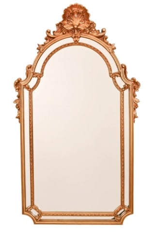 French Rococo Style Gilt Mirror (1 of 9)