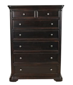 Magnussen Home Black Espresso 7 Drawer Chest