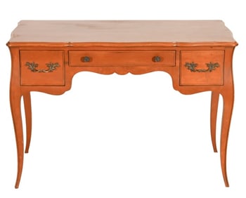 French Provincial Style 3 Drawer Writing Desk