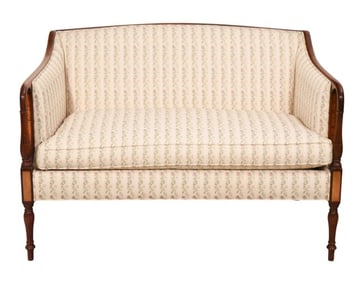 Southwood Hickory English Sheraton-Style Love Seat