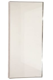 Four Hands Bellevue Floor Mirror in Shiny Steel