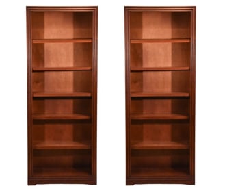 Pair Hamilton Heritage Traditional Bookcases