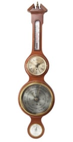 Vintage Salem Clocks & Barometers Federal Style