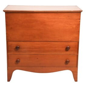 Antique 2-Drawer Blanket Chest