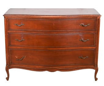 French Style Drexel Serpentine Front Dresser