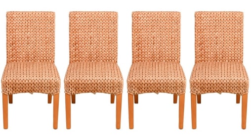 4 Pottery Barn Sea Grass Collection Chairs