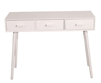 Modern Hand Painted 3 Drawer Ladies Desk