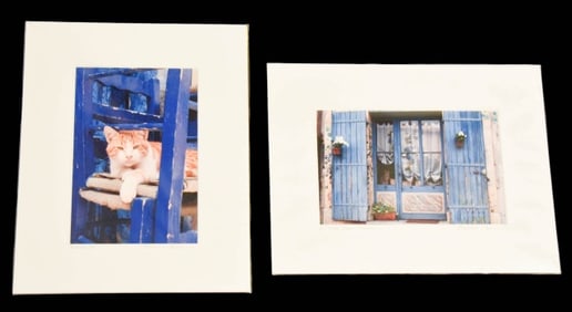 2 Barbara Sandson Signed Photographs