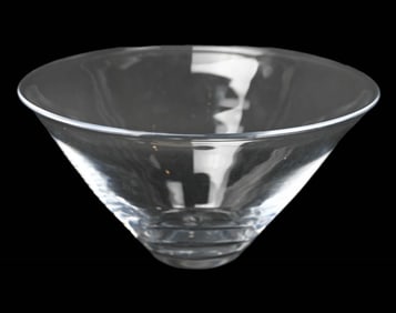 Large Simon Pearce Cone Form Salad Bowl