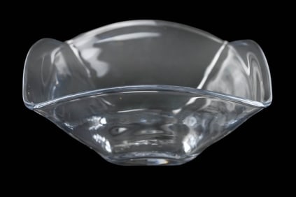 Large Simon Pearce 4 Corner Salad Bowl
