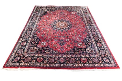 Persian Tabiz Hand Knotted Wool Carpet