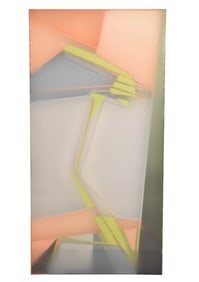 Kal Mansur Blue Plateau Three Acrylic Construction