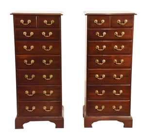 Pair Chippendale Style Lingerie Chests