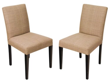 Set of 8 Room & Board Upholstered Dining Chairs