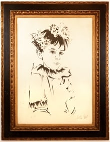 Moshe Gat Signed & Numbered Portrait of Box