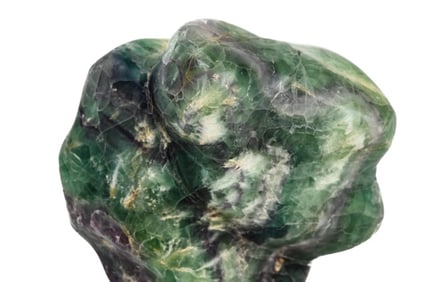 Natural Polished Green Flourite Crystal Sculpture