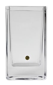 Peill & Putzler German Crystal Modernist Vase