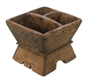 Thai Carved Betel Nut Box