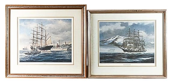 2 Thomas Wells Signed Numbered Lithographs