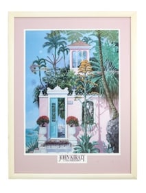 John Kiraly Signed Framed Poster Casa Paradiso