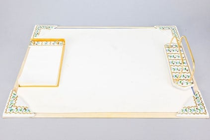 3 Pieces Limoges Paris for Horchow Desk Set