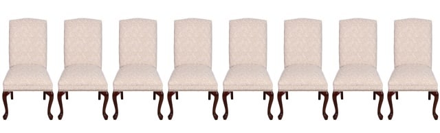 8 Contemporary Design Custom Upholstered Chairs