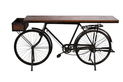 Industrial Vintage Old Cycle Model with Top Bar