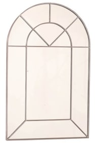 Signed Carvers Guild Steel Arched Mirror